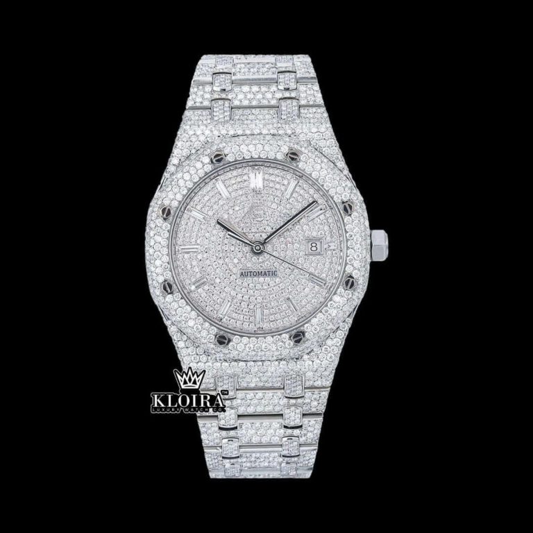 A Timeless Spark: Cartier Moissanite Watch in Focus