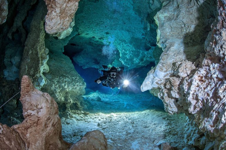 Exploring Subterranean Depths: Safe Underwater Cave Adventures