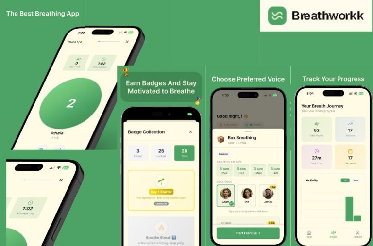 Discover the Best Breath Work App for Stress Relief, Better Sleep, and Enhanced Focus