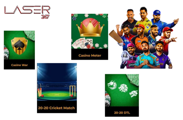 Experience Smart Online Gaming with Laser247 Platform