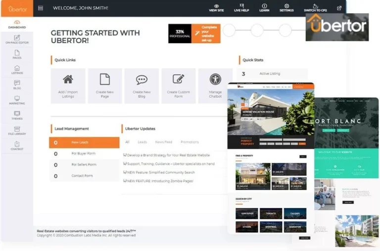 Best Website Builder for Real Estate to Create Stunning Property Listings
