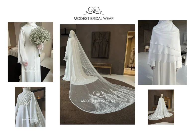 Elegant Modest Bridal Dress Ameera Collection for Your Dream Wedding Look