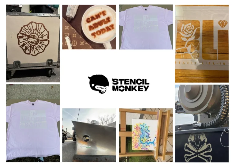 Printed Stencils for Creative Art, Home Decor, and DIY Projects