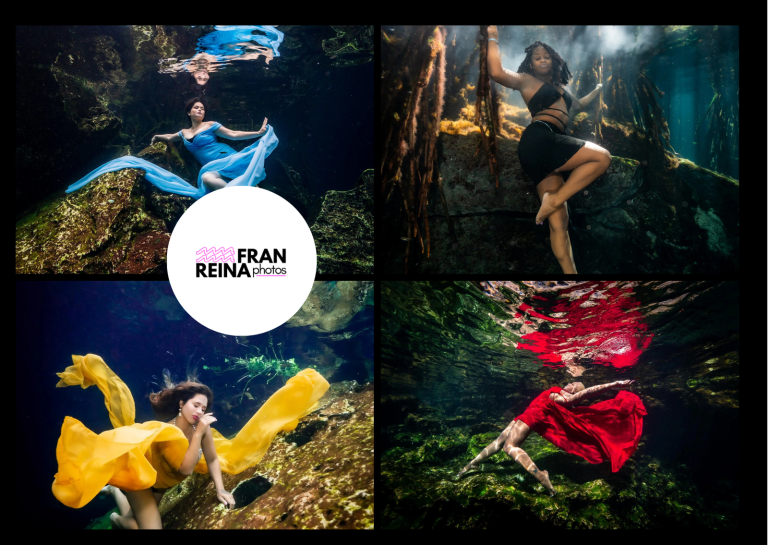 Underwater Flying Dress Photoshoot in Mexico: Fran Reina’s Artistic Guide