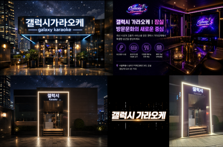 갤럭시 가라오케에서 검증된 품질로 프라이빗 노래방 즐기기