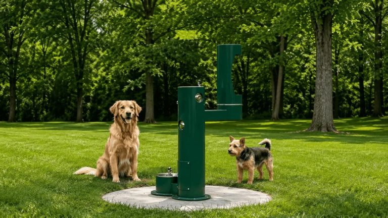 Stainless Outdoor Showers for Parks and Communities